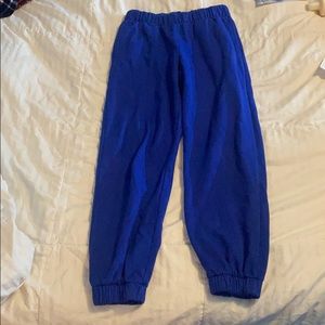 blue brandy sweatpants